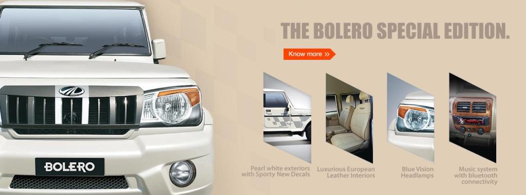 Mahindra Bolero Special Edition With ABS