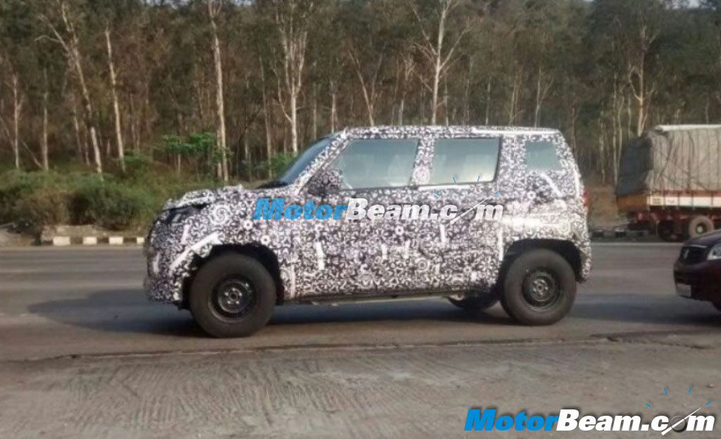 Mahindra Bolero U301 SpyShot Side