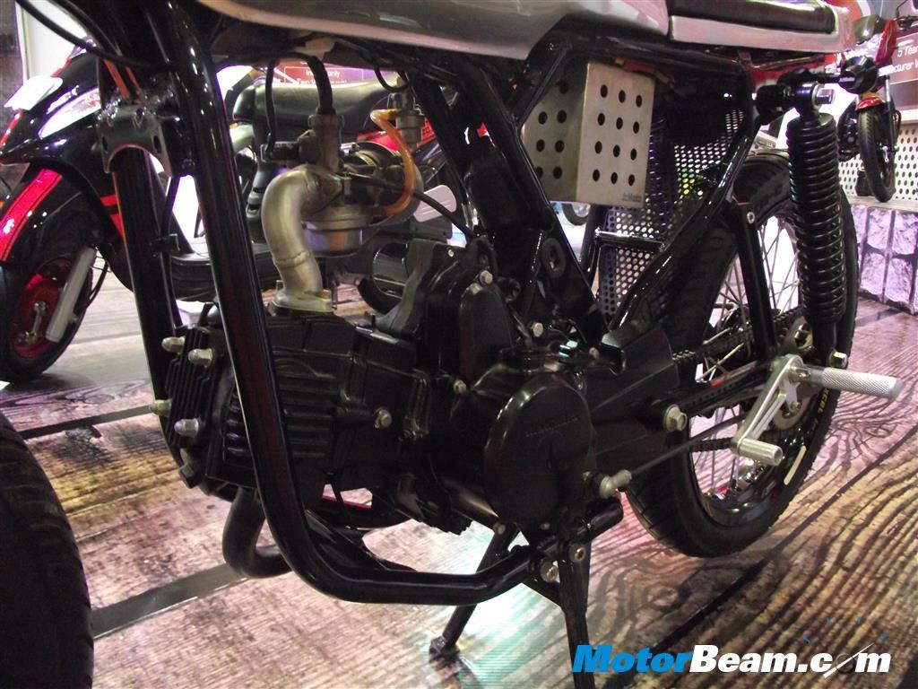 Mahindra Centuro Cafe Racer Engine