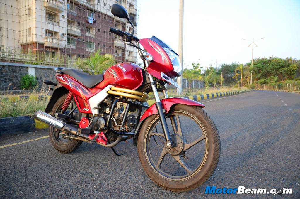 Mahindra Centuro Front Profile