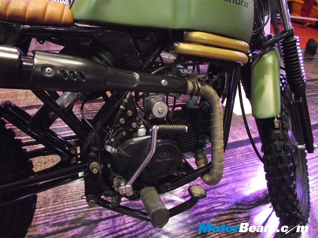 Mahindra Centuro Scrambler Engine