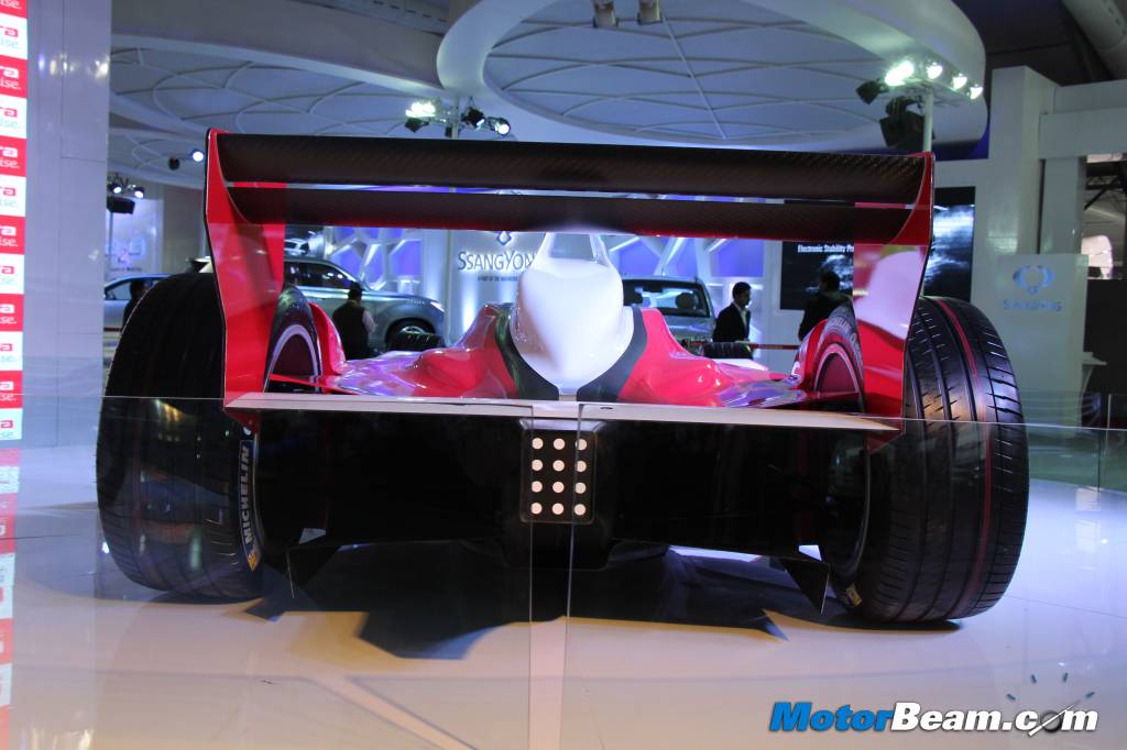 Mahindra Formula E Racer Auto Expo India