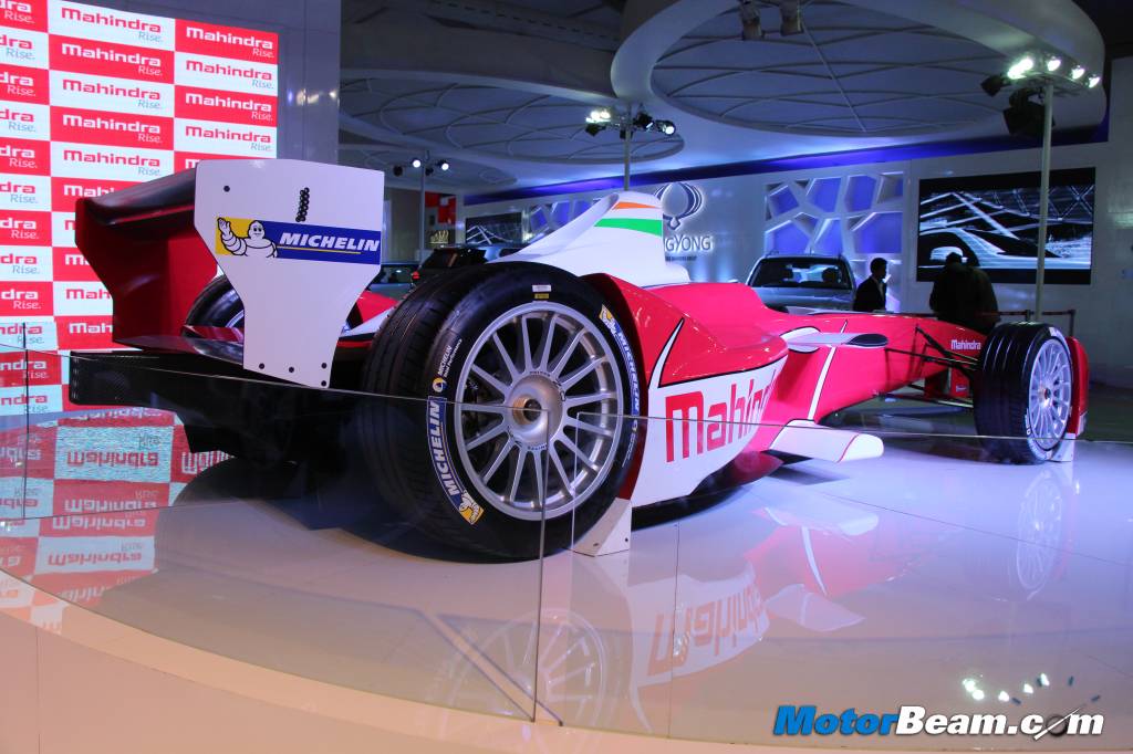 Mahindra Formula E Racer Auto Expo