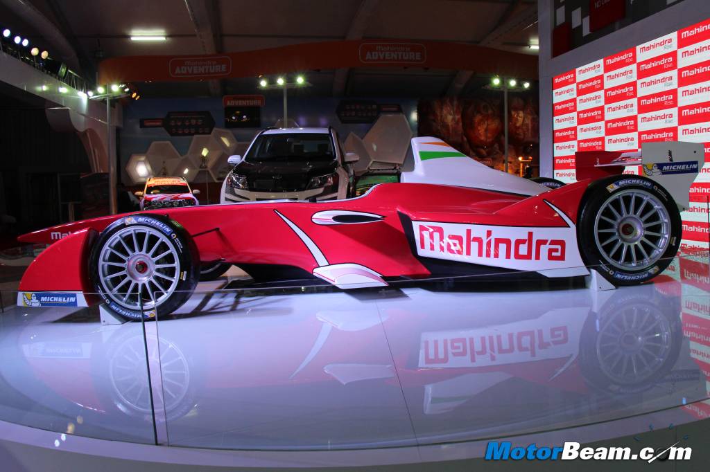 Mahindra Formula E Racer Showcase