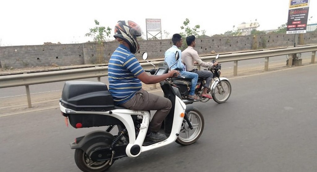 Mahindra GenZe Scooter Spied In India