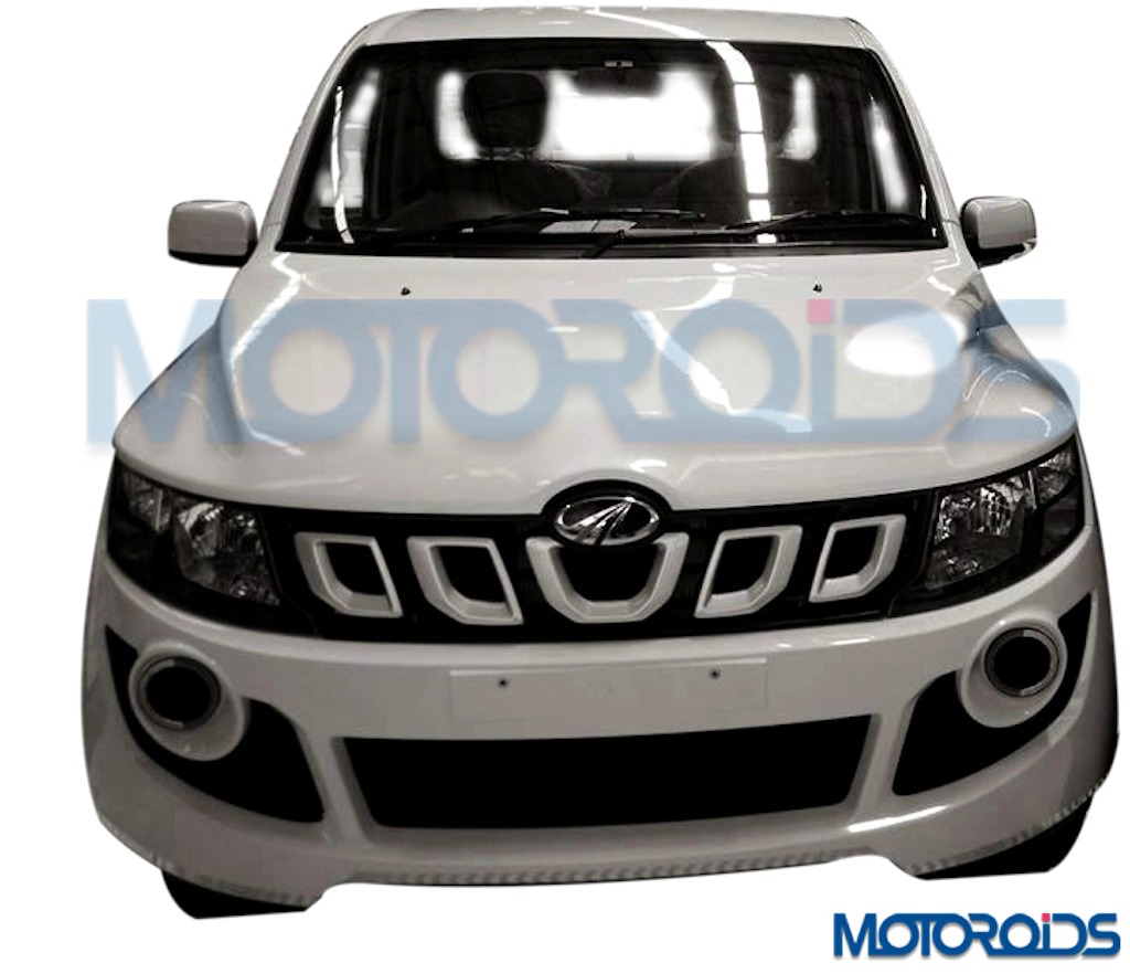 Mahindra Genio Facelift Spied