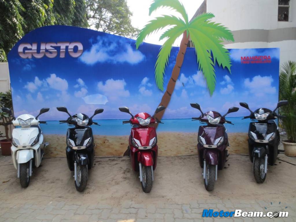 Mahindra Gusto Launch