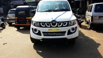 Mahindra Imperio Front Spied