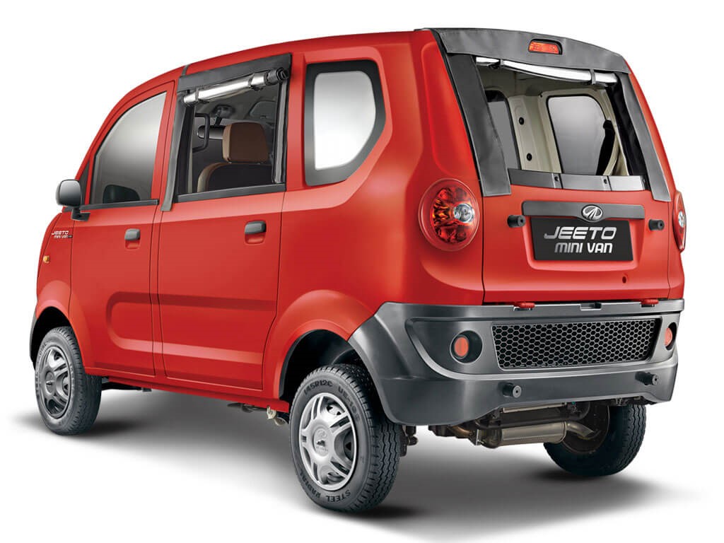 Mahindra Jeeto MiniVan Rear