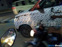 Mahindra KUV100 Facelift Spotted