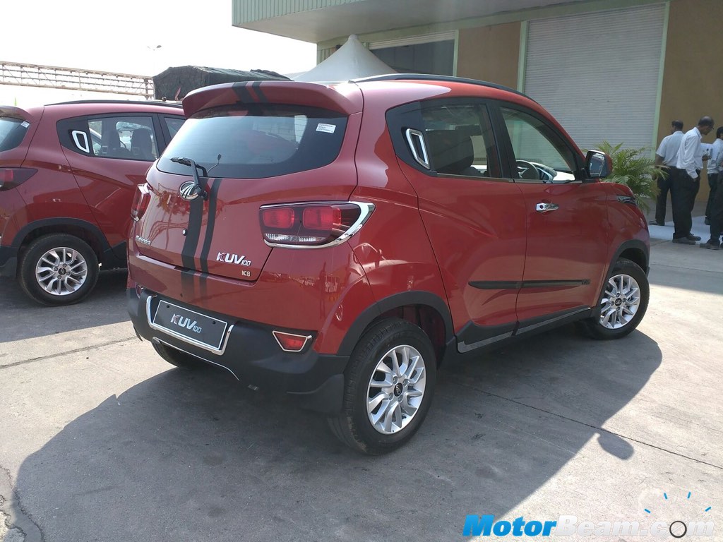 Mahindra KUV100 Rear Profile