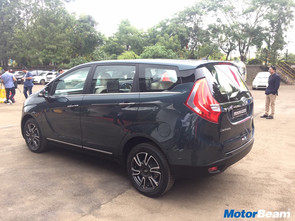 Mahindra Marazzo Rear Profile