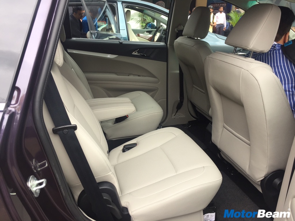 Mahindra Marazzo Rear Seats