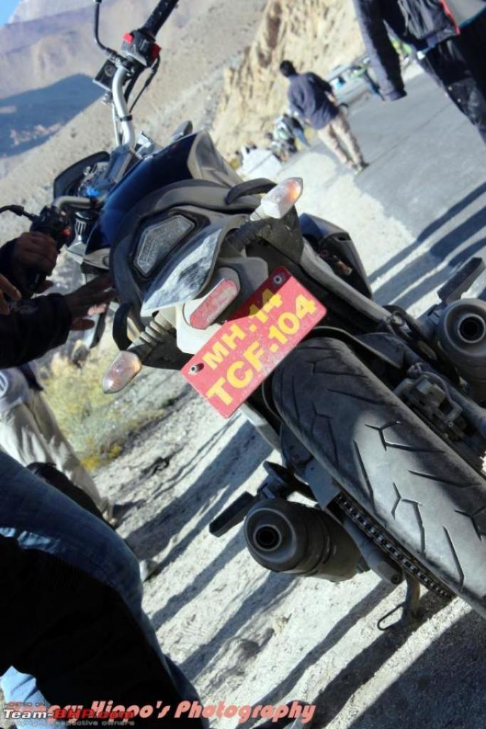 Mahindra Mojo Ladakh Spy Shot Rear