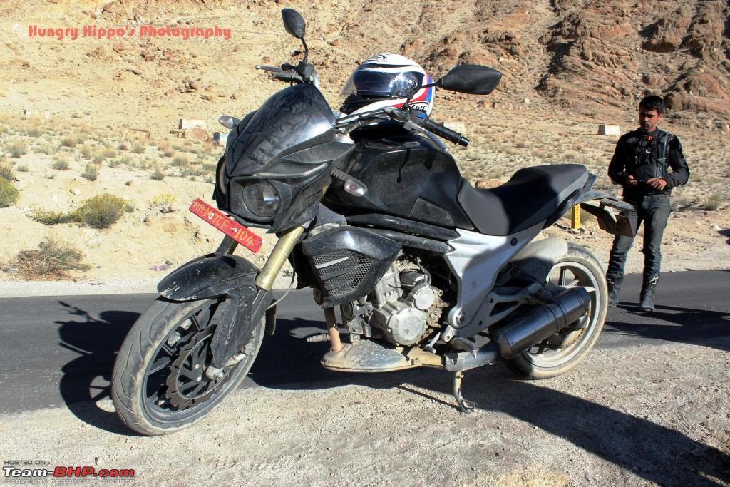 Mahindra Mojo Ladakh Spy Shot