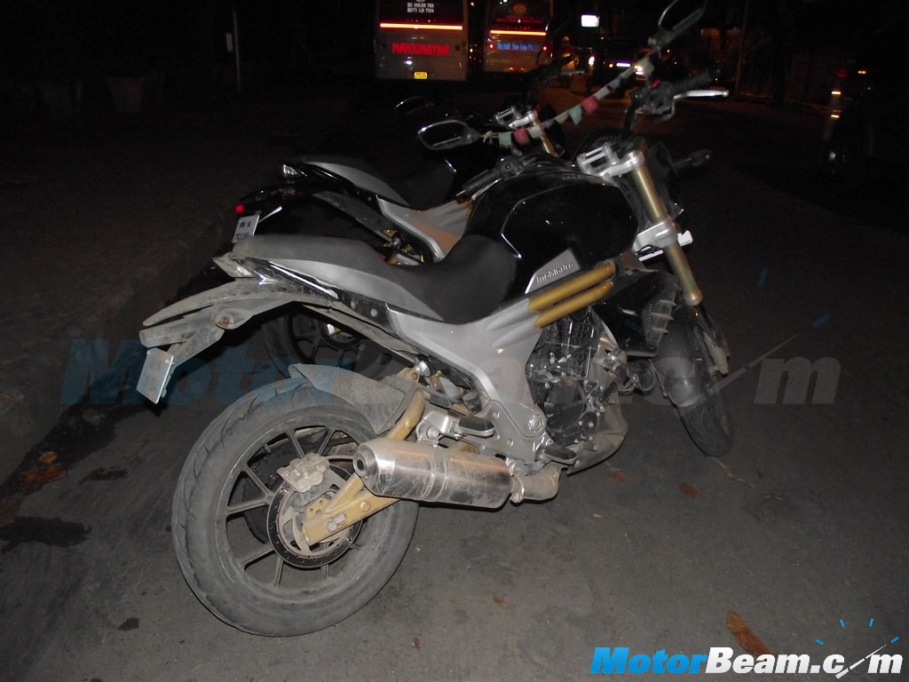 Mahindra Mojo Spied