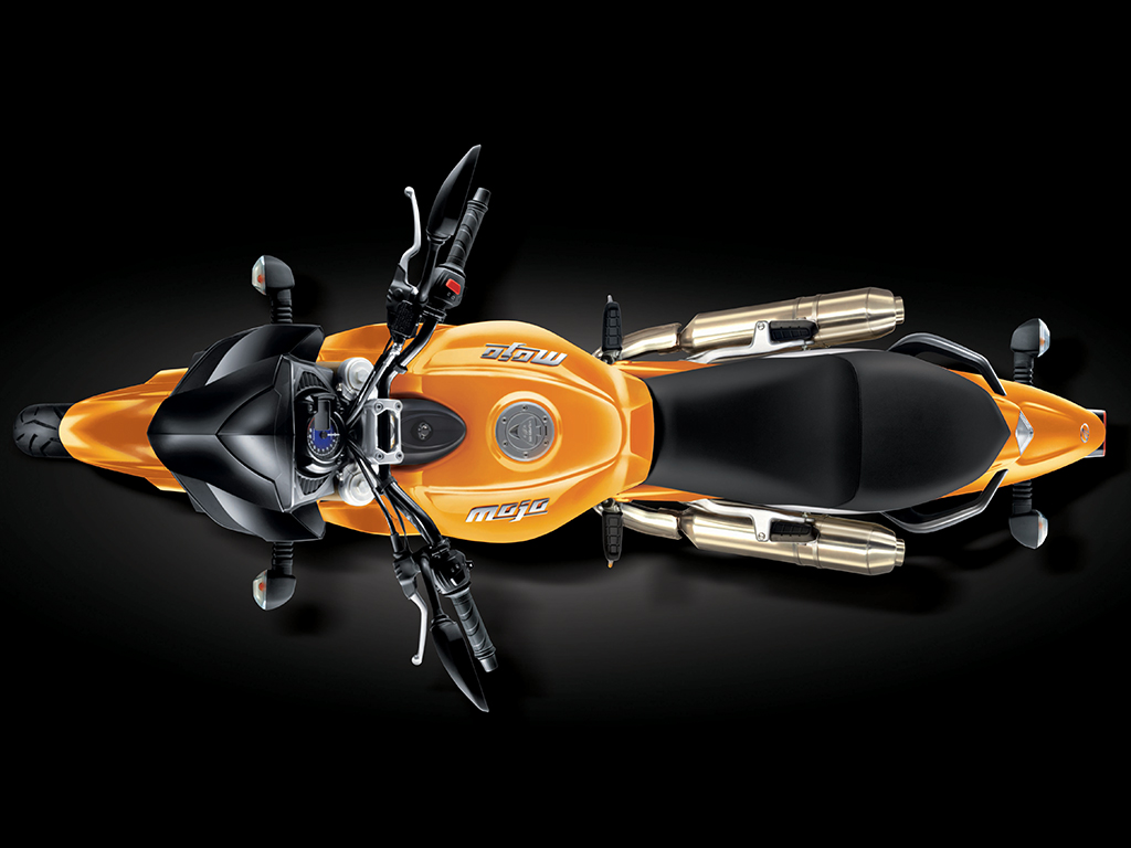 Mahindra Mojo Yellow Top