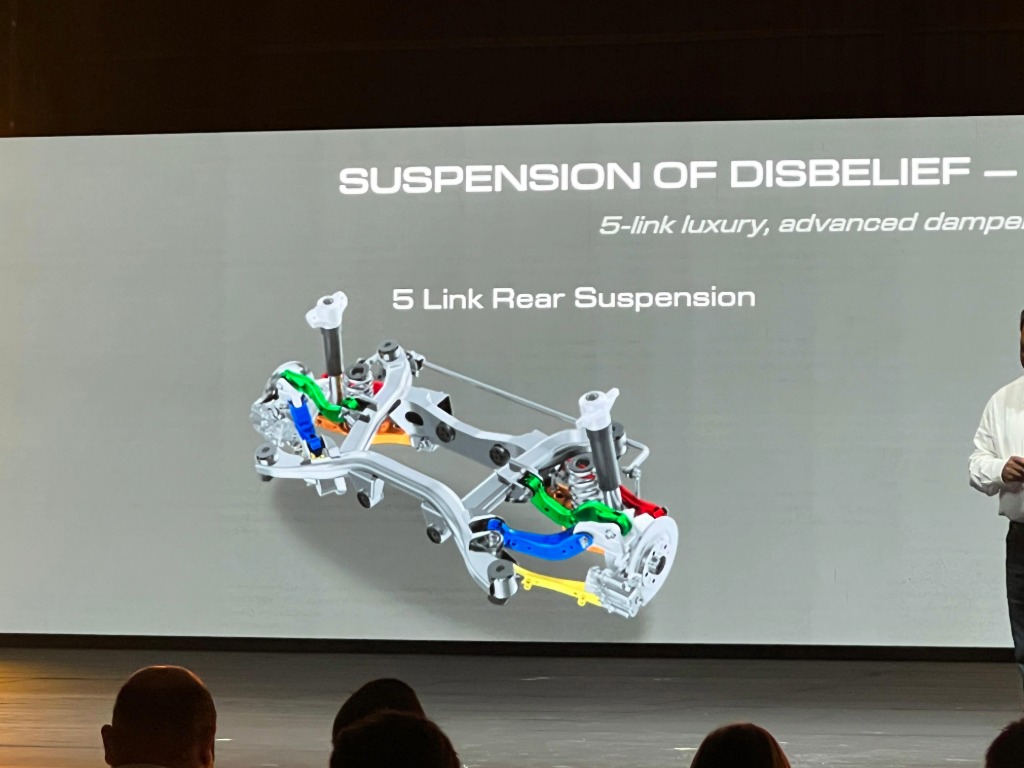 Mahindra NU IQ 5 Link Suspension