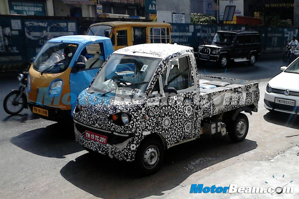 Mahindra P601 LCV Spy Shot Chennai