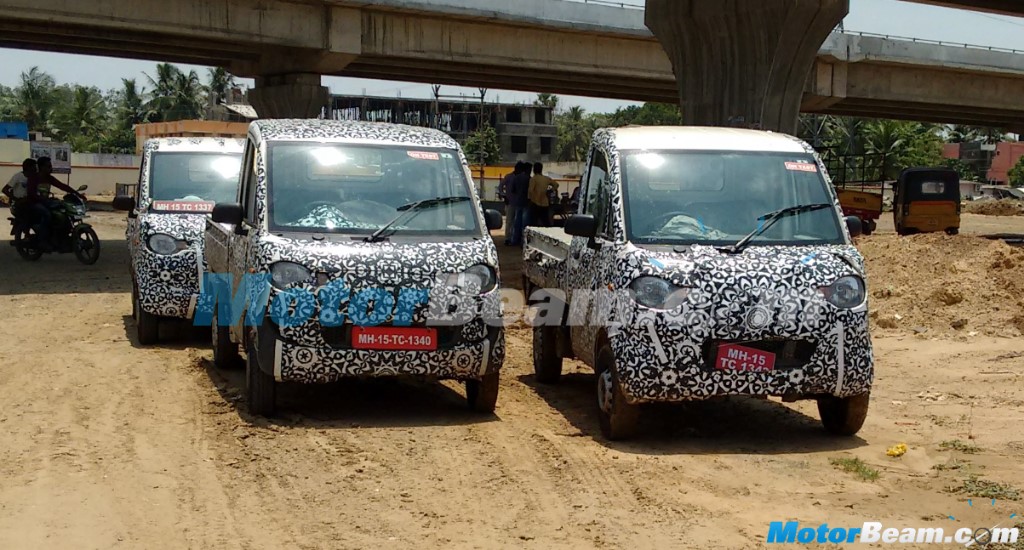 Mahindra PickUp Spotted