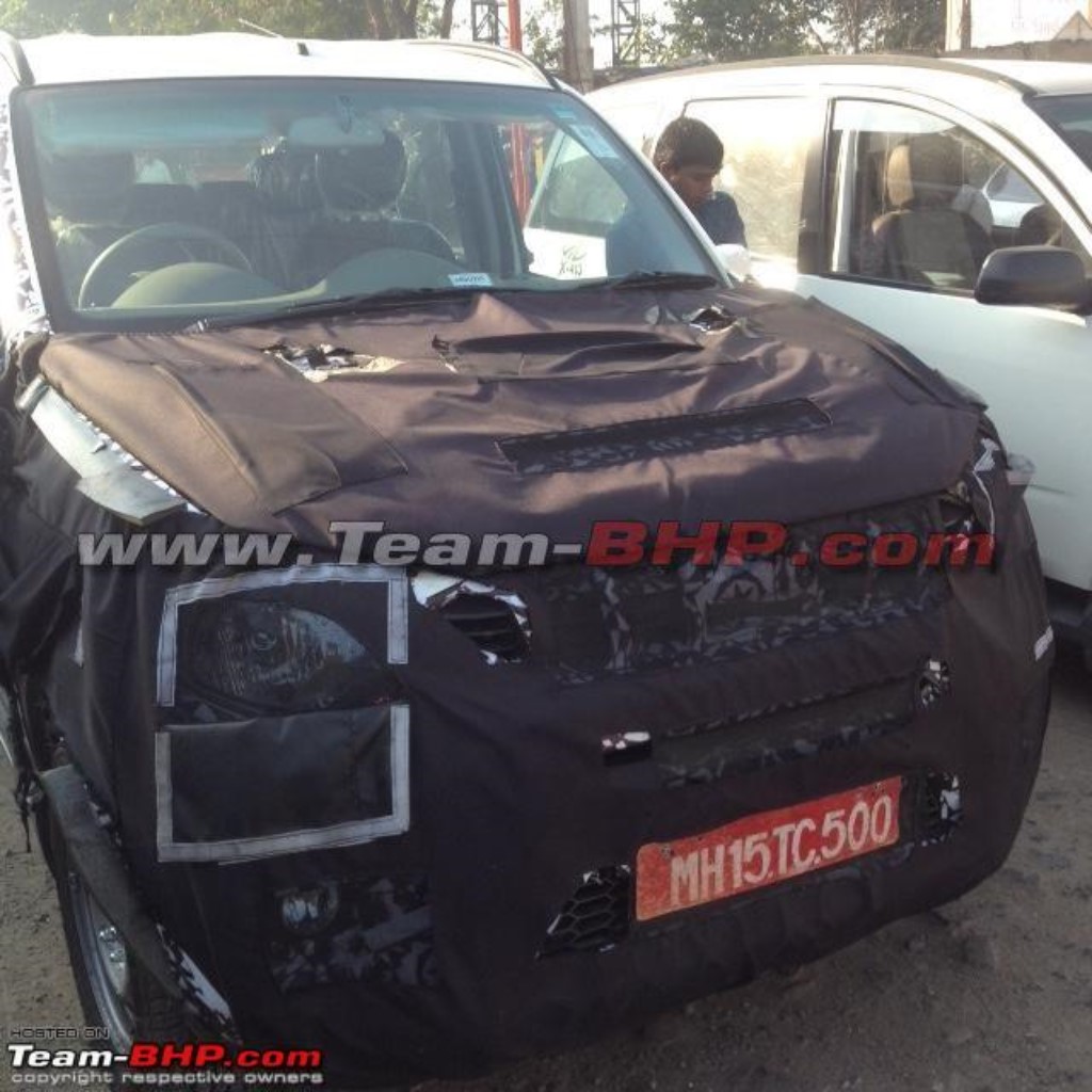 Mahindra Quanto Facelift Spotted