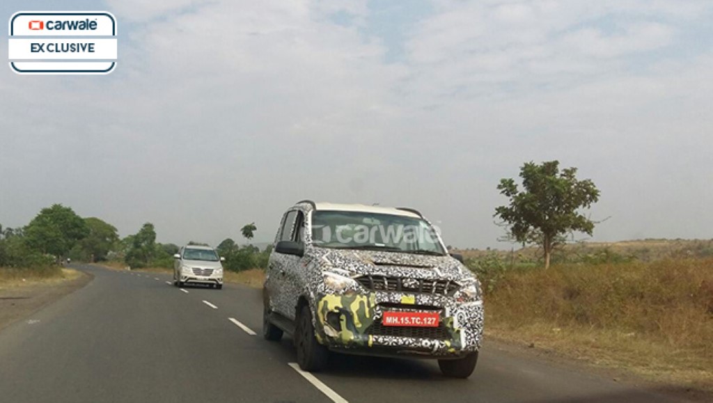 Mahindra Quanto Facelift Spy Picture