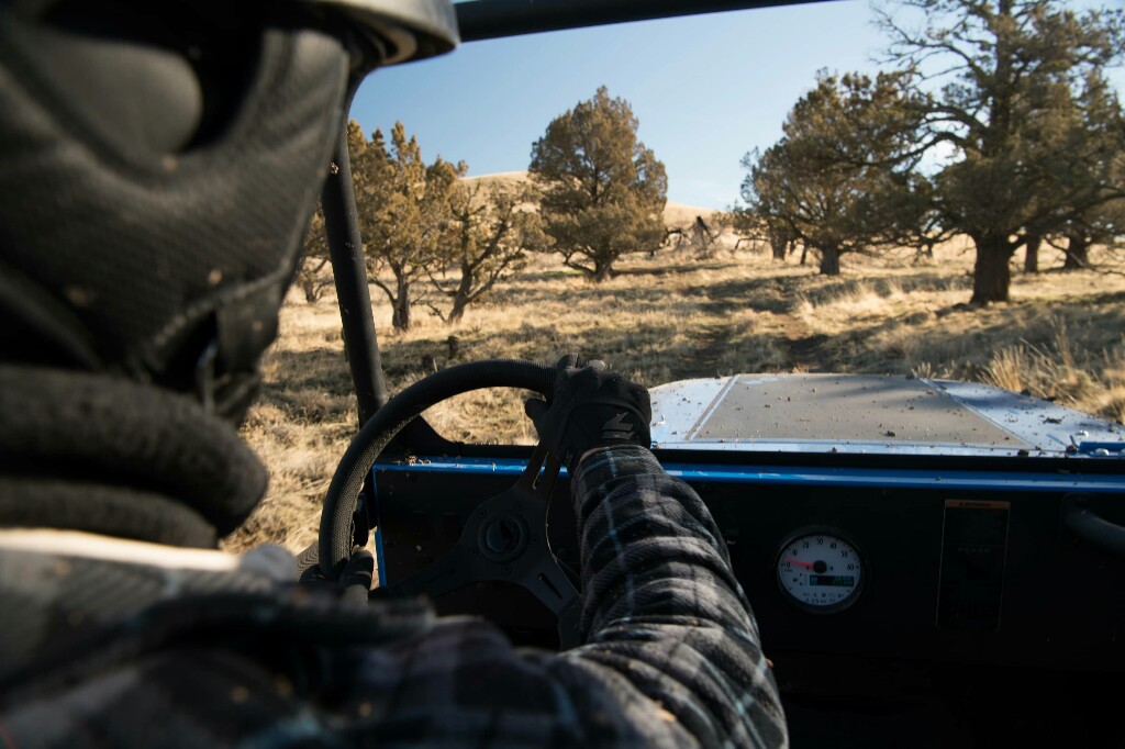 Mahindra ROXOR Off-Road Vehicle Interior