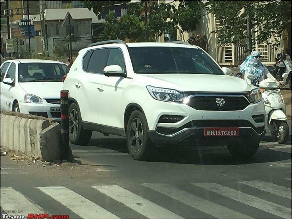 Mahindra Rexton Spotted In India
