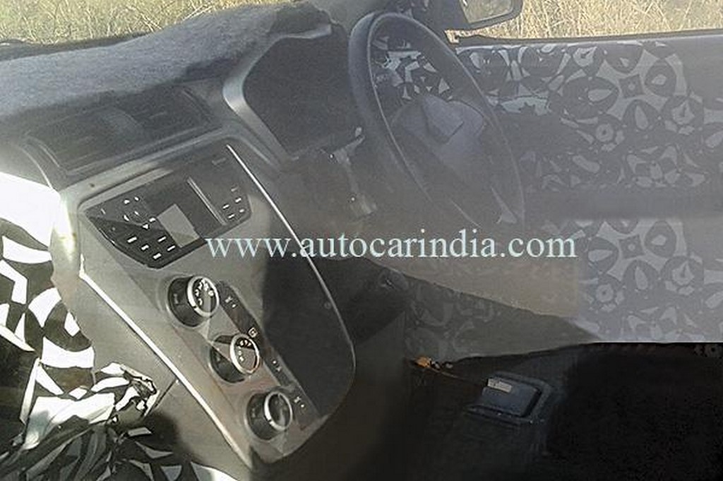 Mahindra S101 Interiors Spied