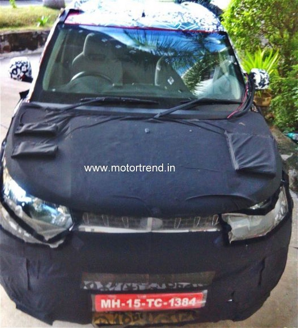 Mahindra S101 Spied India