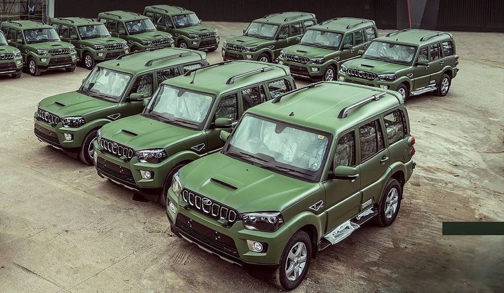 Mahindra Scorpio Classic Indian Army Order