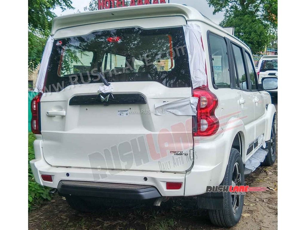 Mahindra Scorpio Classic Spotted Rear