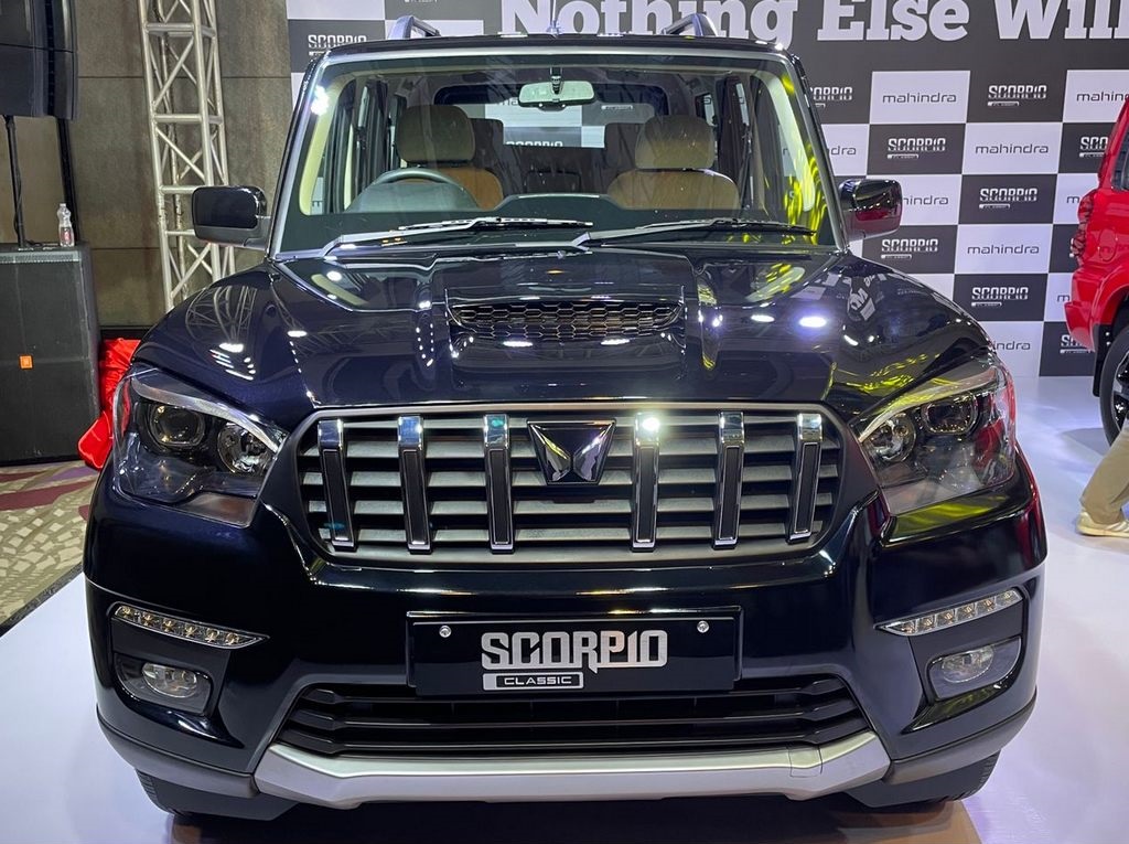 Mahindra Scorpio Classic Unveil Front