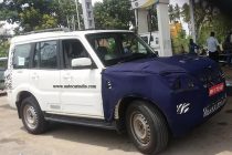 Mahindra Scorpio Facelift Spotted