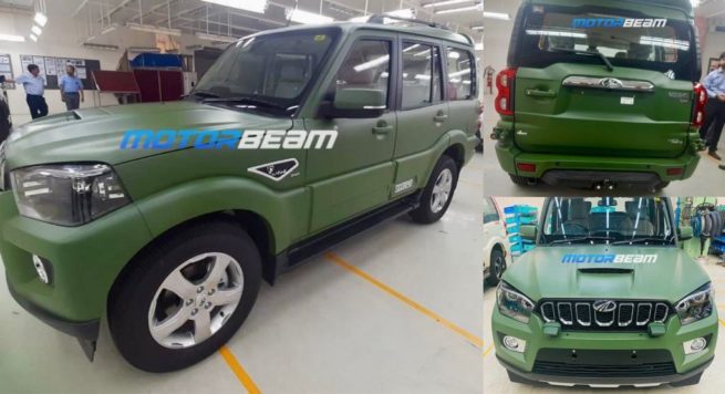 Mahindra Scorpio Indian Army Vehicle