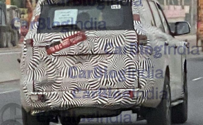 Mahindra Scorpio N Facelift Spied