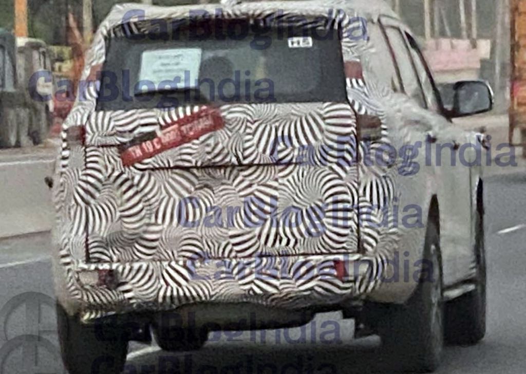 Mahindra Scorpio N Facelift Spied