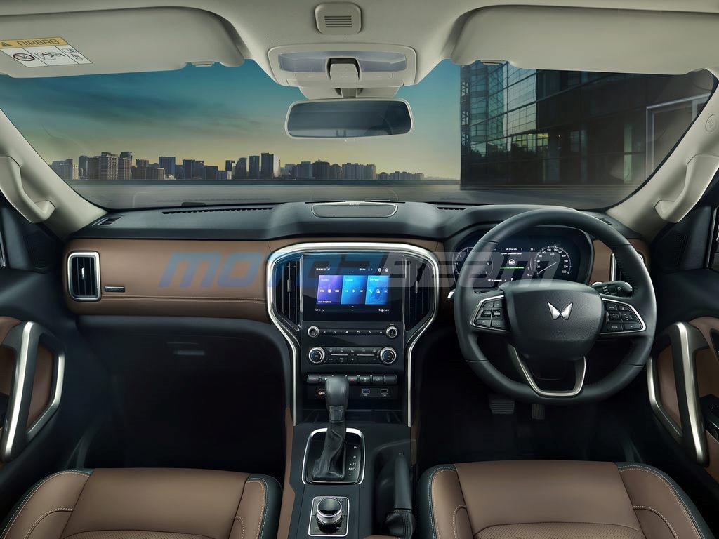 Mahindra Scorpio N Interiors Revealed Dash