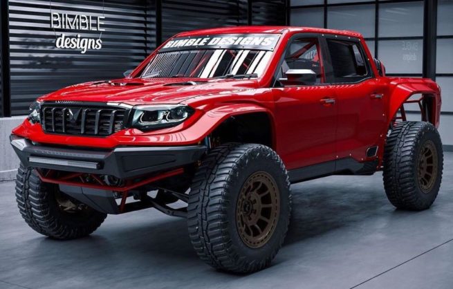 Mahindra Scorpio N Pickup Render