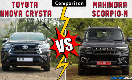 Mahindra Scorpio-N vs Toyota Innova Crysta