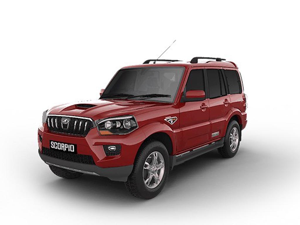 Mahindra Scorpio Red