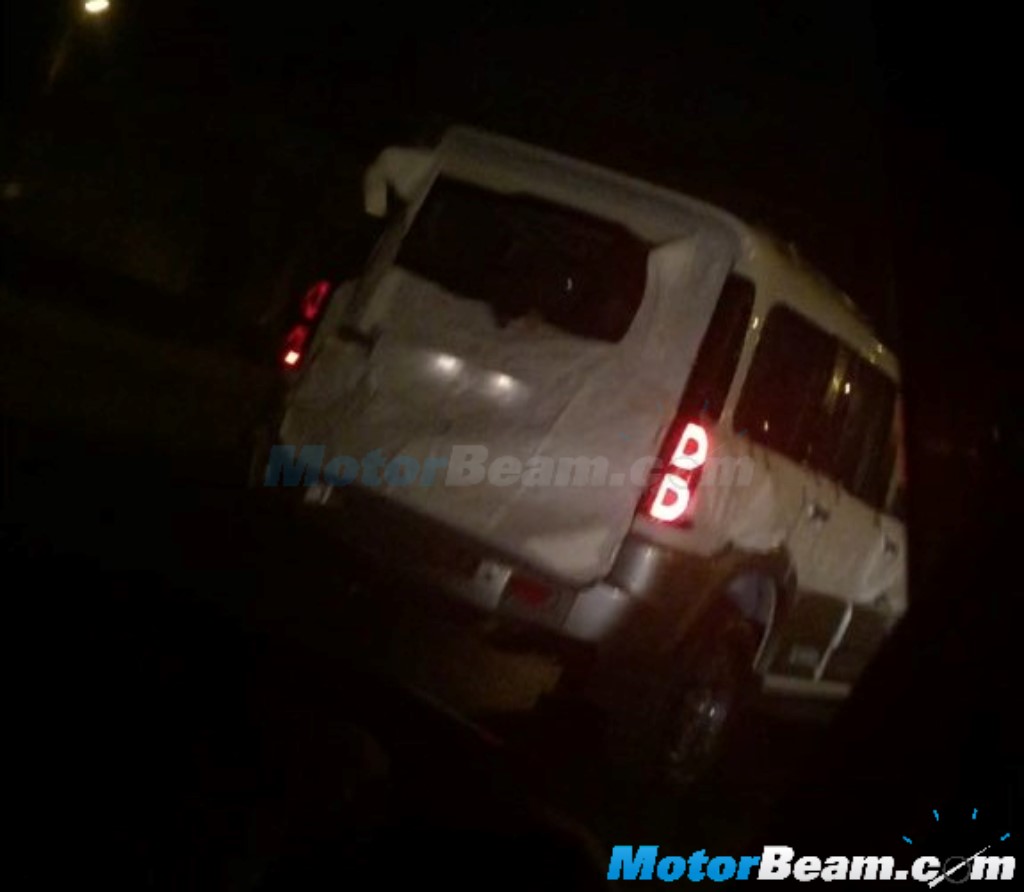 Mahindra Scorpio Special Edition Spied