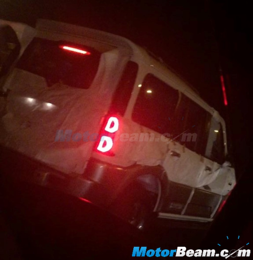 Mahindra Scorpio Special Edition Spotted