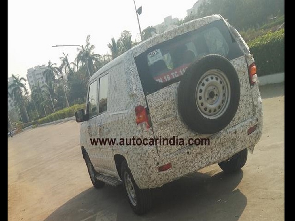 Mahindra TUV Long Wheelbase Rear