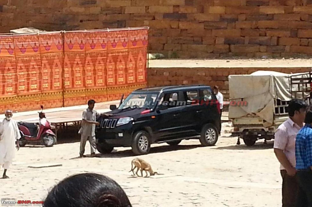 Mahindra TUV300 Front Undisguised