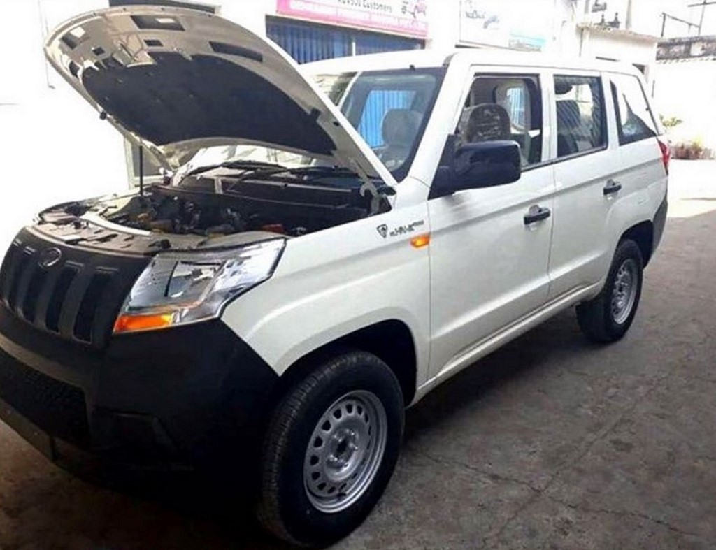 Mahindra TUV300 Plus Spotted