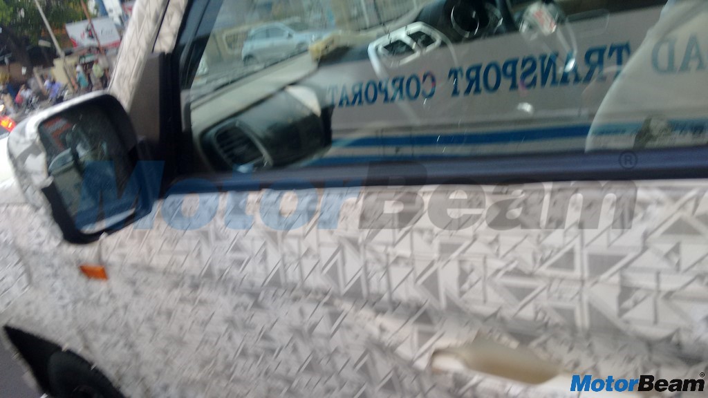 Mahindra TUV500 Interior Spied