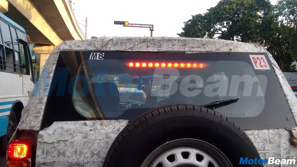 Mahindra TUV500 Spare Wheel