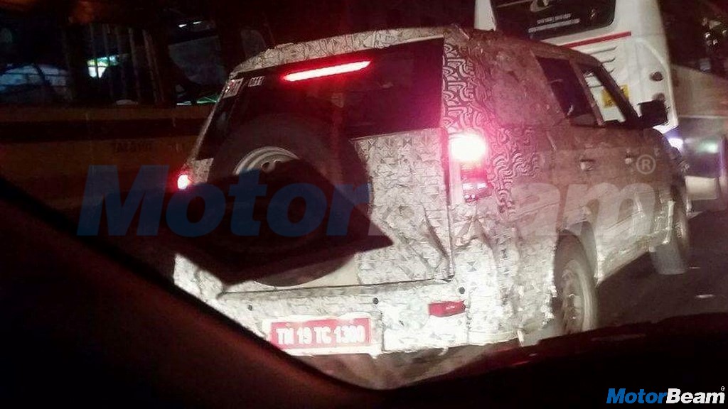 Mahindra TUV500 Spotted Testing