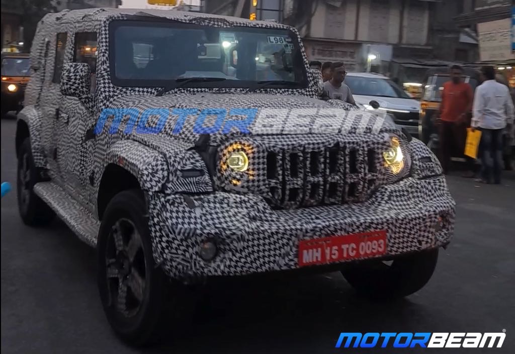 Mahindra Thar 5 Door Prototype